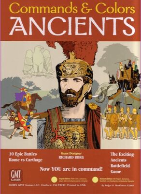 All details for the board game Commands & Colors: Ancients and similar games