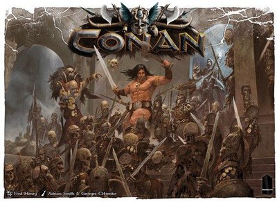 All details for the board game Conan and similar games