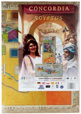 All details for the board game Concordia: Aegyptus / Creta and similar games