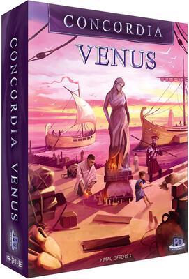All details for the board game Concordia Venus and similar games