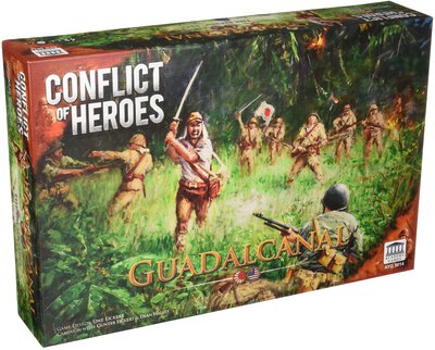 All details for the board game Conflict of Heroes: Guadalcanal – The Pacific 1942 and similar games