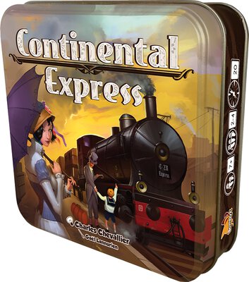 All details for the board game Continental Express and similar games