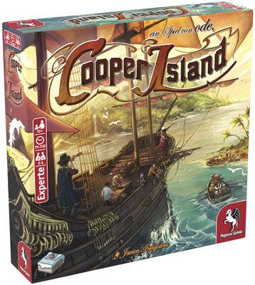 All details for the board game Cooper Island and similar games