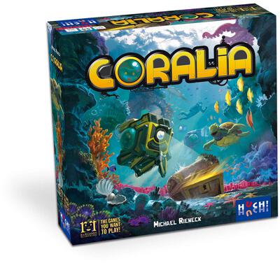 All details for the board game Coralia and similar games