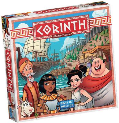 All details for the board game Corinth and similar games