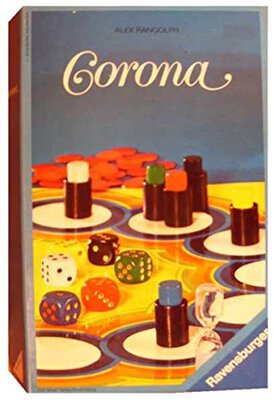 All details for the board game Corona and similar games