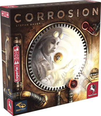 All details for the board game Corrosion and similar games