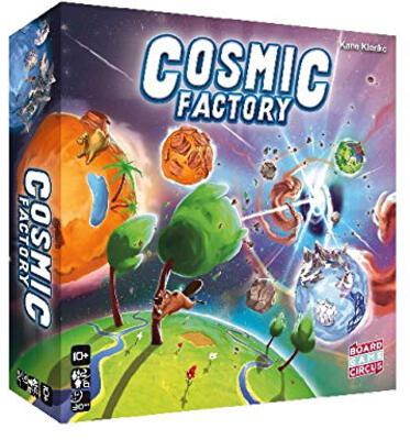 All details for the board game Cosmic Factory and similar games