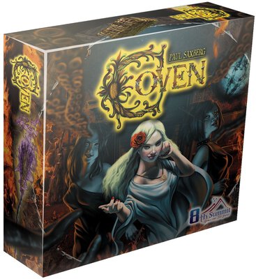All details for the board game Coven and similar games