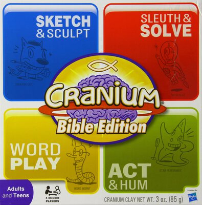 All details for the board game Cranium Bible Edition and similar games