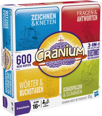 All details for the board game Cranium and similar games