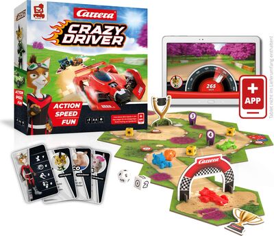 All details for the board game Crazy Driver and similar games