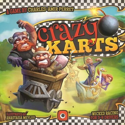 All details for the board game Crazy Karts and similar games