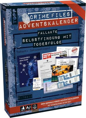 Order Crime Files Adventskalender – Fallakte: Selbstfindung mit Todesfolge at Amazon