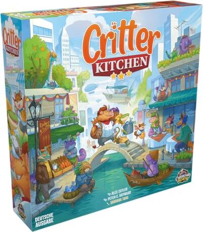 All details for the board game Critter Kitchen and similar games