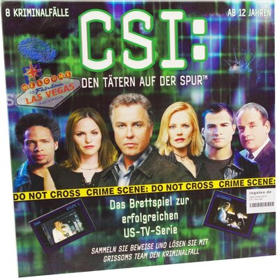 Order CSI: Crime Scene Investigation – The Board Game at Amazon