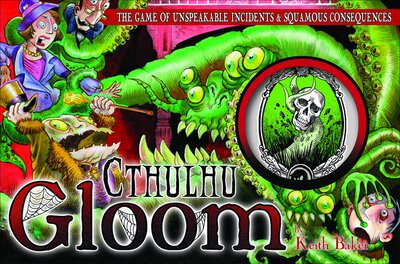 All details for the board game Cthulhu Gloom and similar games