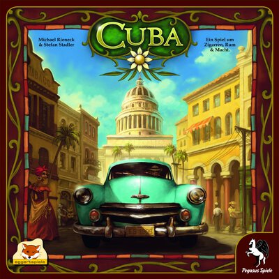 All details for the board game Cuba and similar games