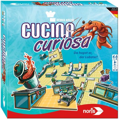 All details for the board game Cucina Curiosa and similar games