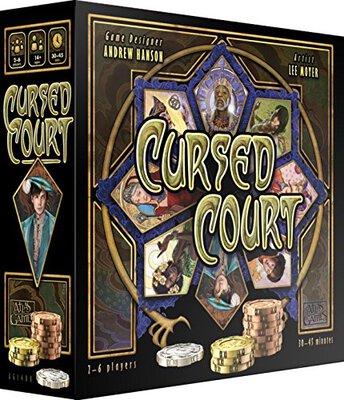 All details for the board game Cursed Court and similar games