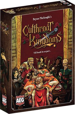 All details for the board game Cutthroat Kingdoms and similar games