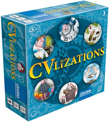 All details for the board game CVlizations and similar games