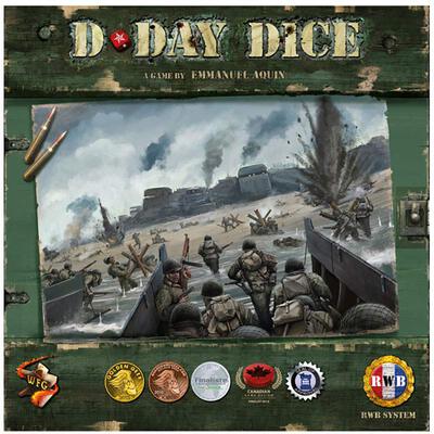 All details for the board game D-Day Dice (Second Edition) and similar games