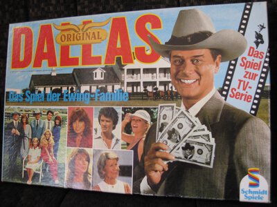 All details for the board game Dallas: A Game of the Ewing Family and similar games