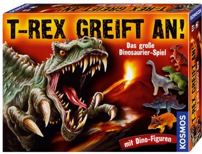 All details for the board game T-Rex greift an! and similar games