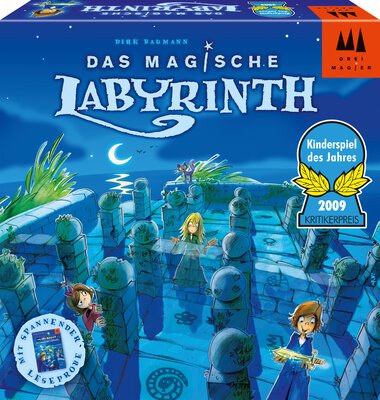 All details for the board game The Magic Labyrinth and similar games