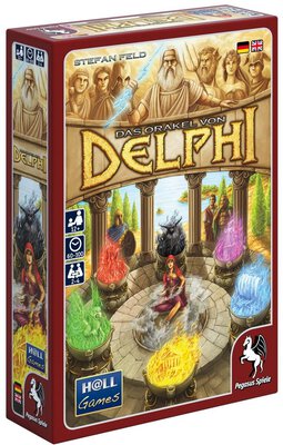 All details for the board game The Oracle of Delphi and similar games