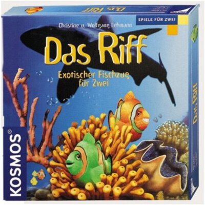 All details for the board game The Reef and similar games