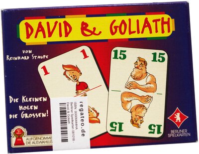 All details for the board game David & Goliath and similar games