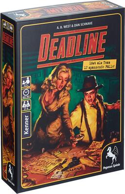 All details for the board game Deadline and similar games