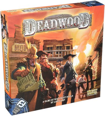 All details for the board game Deadwood and similar games