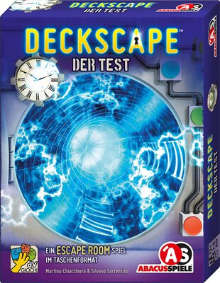 All details for the board game Deckscape: Test Time and similar games