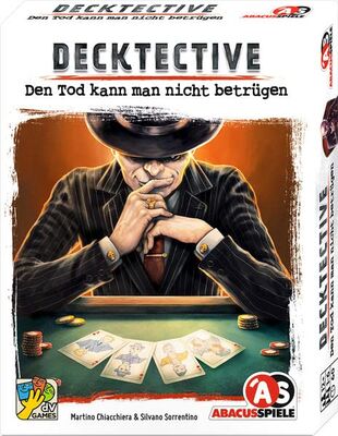 All details for the board game Decktective: You Can't Cheat Death and similar games