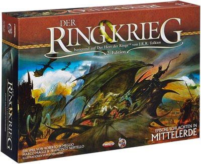 All details for the board game War of the Ring: Second Edition and similar games