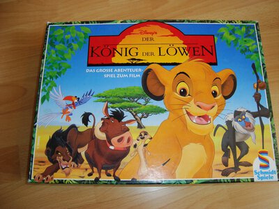All details for the board game The Lion King and similar games