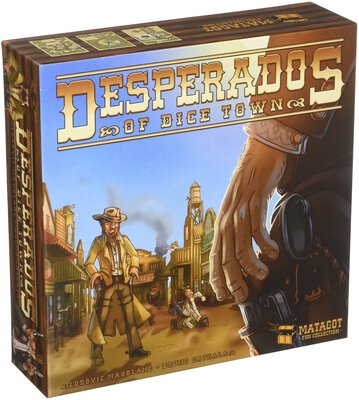All details for the board game Desperados of Dice Town and similar games