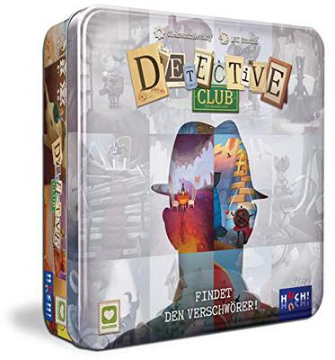 All details for the board game Detective Club and similar games