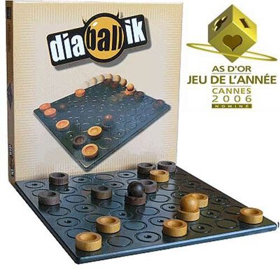 All details for the board game Diaballik and similar games