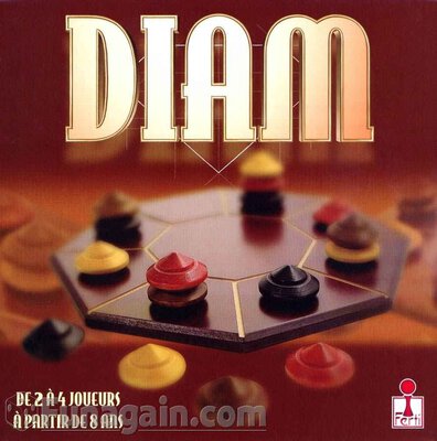 All details for the board game Diam and similar games