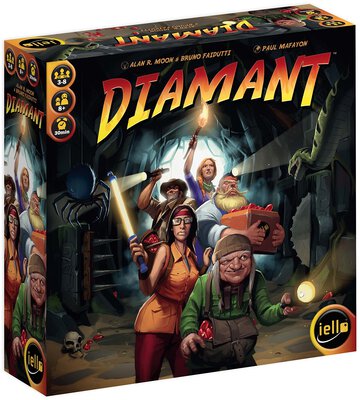 All details for the board game Diamant and similar games