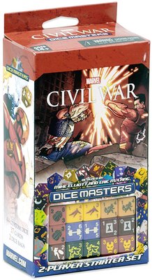 All details for the board game Dice Masters and similar games