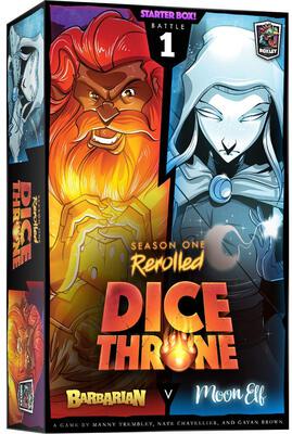 All details for the board game Dice Throne: Season One ReRolled – Barbarian v. Moon Elf and similar games