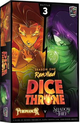 All details for the board game Dice Throne: Season One ReRolled – Pyromancer v. Shadow Thief and similar games