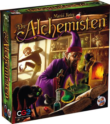 All details for the board game Alchemists and similar games