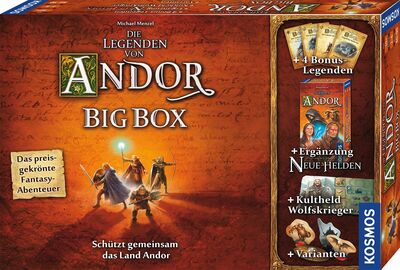 Order Die Legenden von Andor: Big Box at Amazon