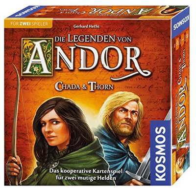 All details for the board game Die Legenden von Andor: Chada & Thorn and similar games